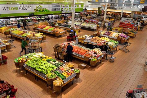 Supermarkets .